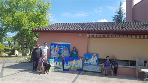 Salies de Béarn les résidents des Ehpad Al Cartero et Lastrilles