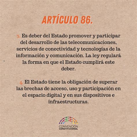 Cristin Dorador Ortiz on Twitter Artículo 86 Derecho a la