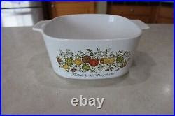 Vintage Corning Ware Lechalote La Marjolaine A B Spice Of Life Rare