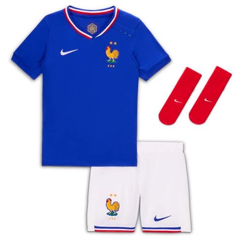 Maillot Kit Enfant Equipe De France Domicile Clauss Foot