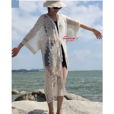 Jual Outer Bikini Cover Bikini Swimwear Cardigan Pantai Sunflowers Shopee Indonesia