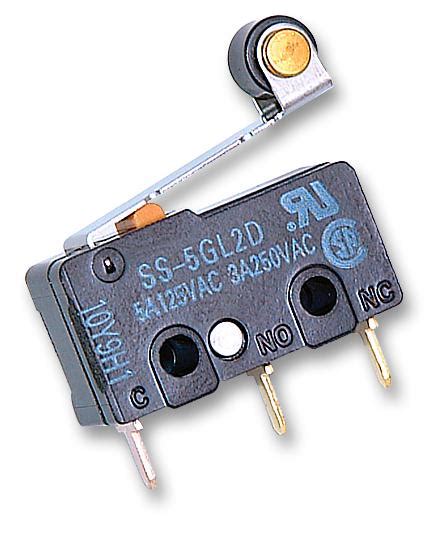 SS 5GL2D Omron Microinterruptor Subminiatura Acción Rápida Farnell ES