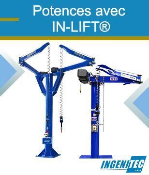 POTENCES AVEC ÉQUILIBREUR IN LIFT Ingenitec