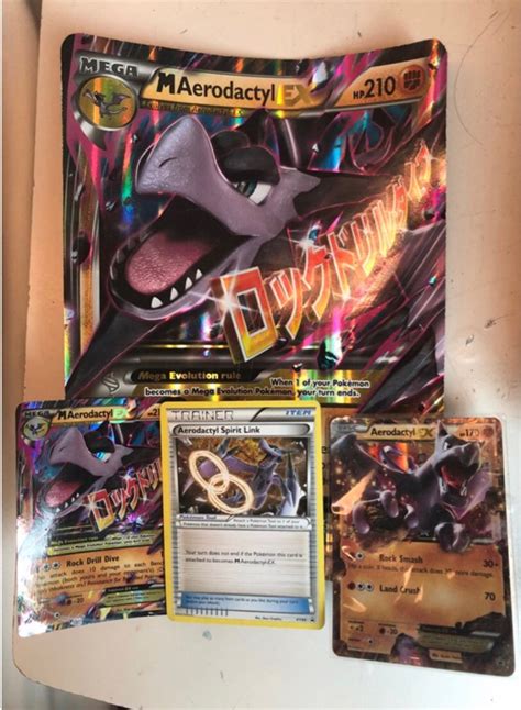 Mega Aerodactyl Ex Card Bundle Pokemon Card Bundle Valuable Price