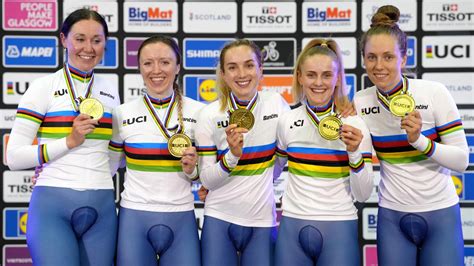 Katie Archibald Leads Britain To Team Pursuit Gold At Uci Worlds Danes