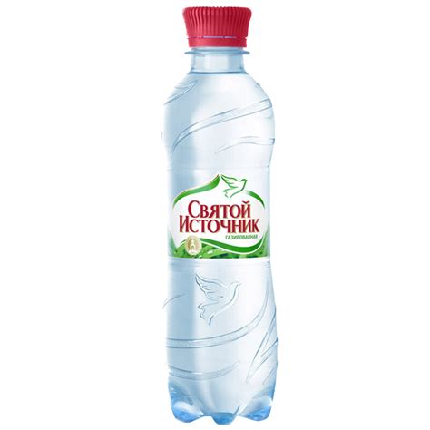 Вода Святой источник газированная 0,5л (упаковка 12 шт) оптом купить в ...
