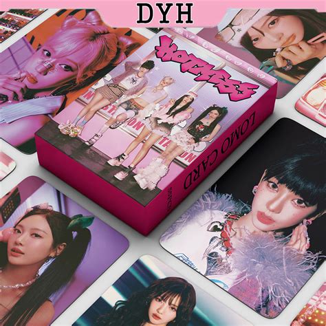 Dyh Pcs Box Aespa Photocards Hot Mess Album Kpop Lomo Card Collection Card Shopee Malaysia
