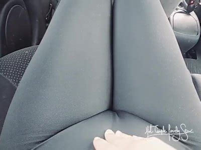 Uber Fantasy Testing The Uber Driver On A Public Highway Yoga Pants Free Mobile Porn Videos