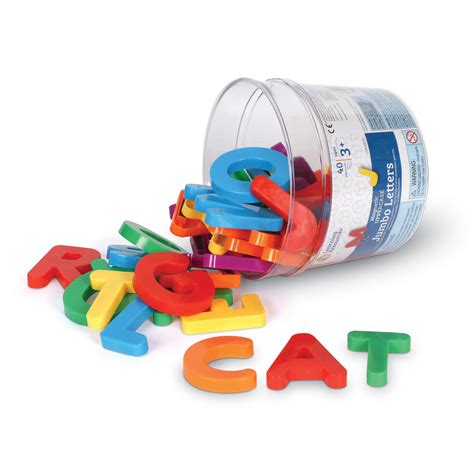 The Teachers' Lounge® | Jumbo Magnetic Letters and Numbers, Uppercase ...