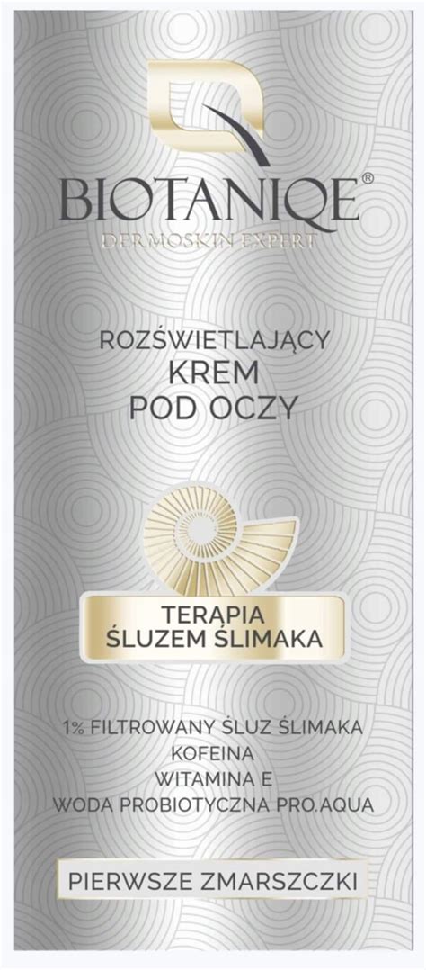 Biotaniqe Terapia Śluzem Ślimaka krem pod oczy 15 13489900915 Allegro pl