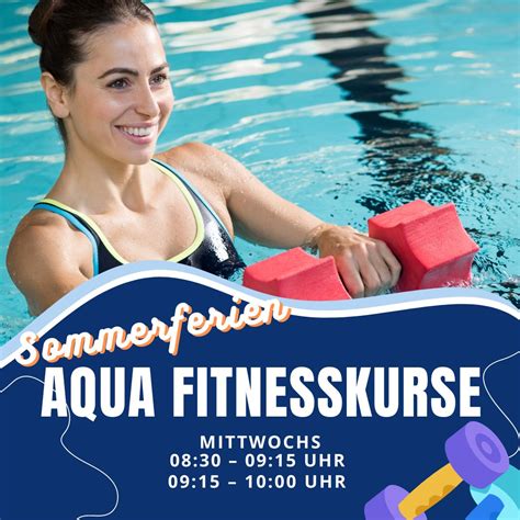 Aqua Fitness In Den Sommerferien Wasserwelt Langenhagen