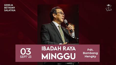 I AM A TRUE WINNER PDT BAMBANG HENGKY IBADAH RAYA 4 3