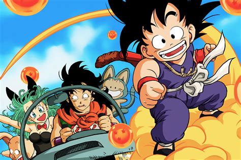 Dragon Ball Poster Goku Bulma Yamcha Oolong And Puar In X In Free