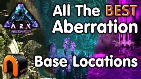 Ark Aberration All The Best Base Locations Youtube