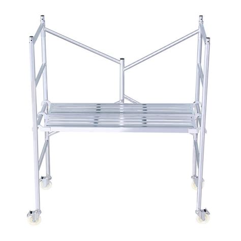 Thickened Mobile Folding Scaffold Splicing Movable Shelf Outdoor