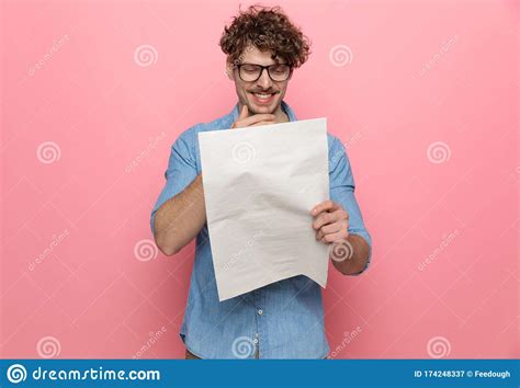 Boy Laughing Between Reading A Book Stock Photography | CartoonDealer ...