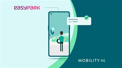 Integration Mellan Easypark Och Mobility46 Samlar Parkering Och