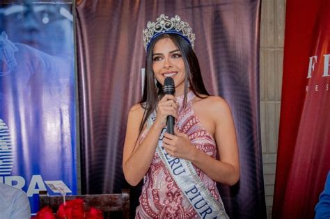 Miss Per Piura Busca Empoderar A La Mujer Piurana