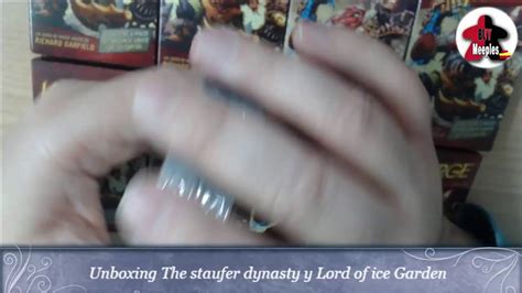 Unboxing The Staufer Dynasty Y Lord Of Ice Garden Youtube