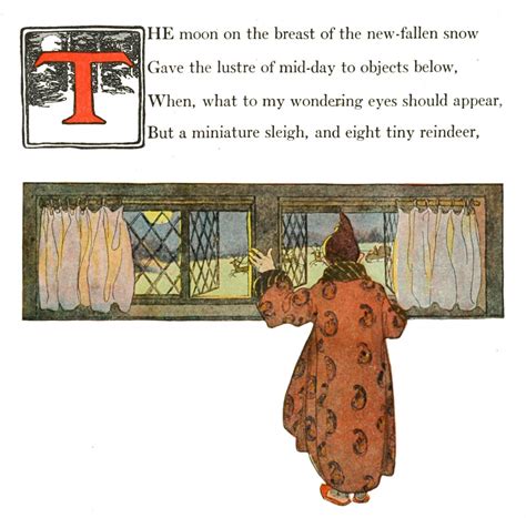 Twas the Night Before Christmas - Illustrations by Jessie Willcox Smith