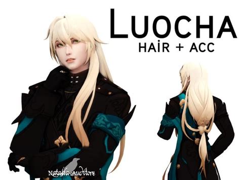 Luocha Mini Pack Natalia Auditore Sims 4 Anime Sims Sims 4 Characters