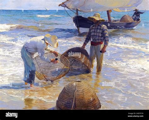 Joaqu N Sorolla Pintura Titulada Pescador Valenciano Del Artista