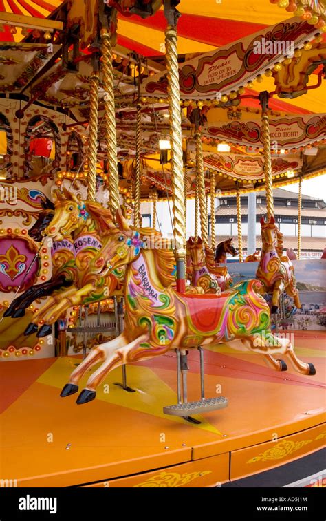 Flying Horses Carousel Ride Hi Res Stock Photography And Images Alamy