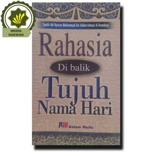 Jual Buku Rahasia Di Balik Tujuh Nama Hari Oleh Terjemahan Karya Syekh