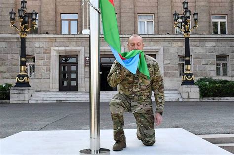 Azerbaijani Flags Hoisted In Nagorno Karabakh Read Qatar Tribune On