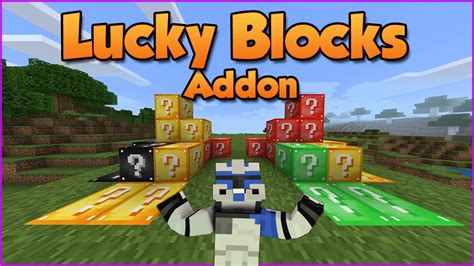 LUCKY BLOCKS Para Minecraft Bedrock Xbox One Pe W10 YouTube