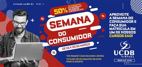 UCDB Virtual on Twitter Aproveite a Semana do Consumidor e faça sua