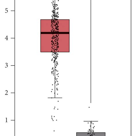 A The Boxplot Of Klhl14 Expression In Ovarian Cancer Using The Gene Download Scientific