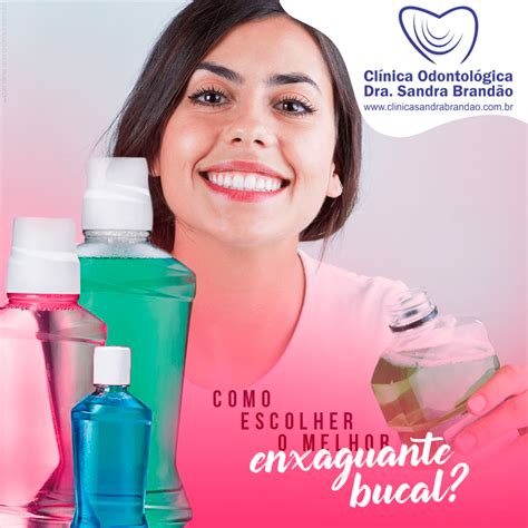 Enxaguante Bucal Clínica Odontológica Dra Sandra Brandão