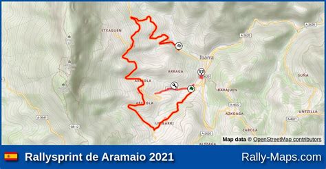 Mapy Zaplanuj Rallysprint De Aramaio Rajdtrasa Pl