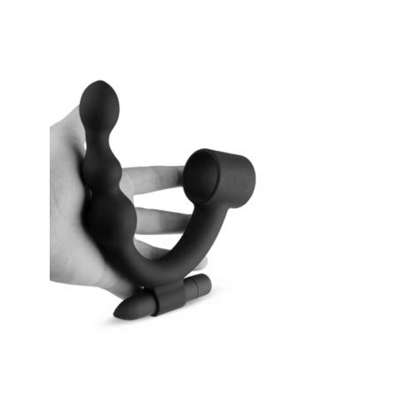 Anillo Vibratorio Para El Pene Con Bolas Anales Vibrador Anal