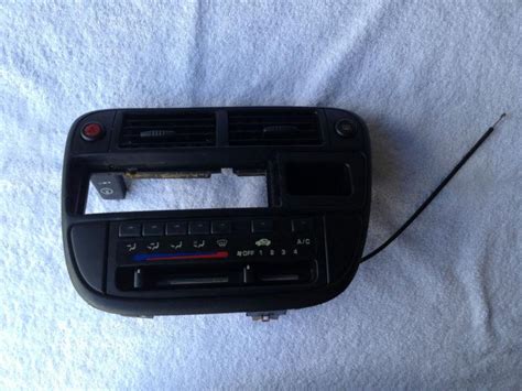 Find 1996 1997 1998 HONDA CIVIC AC HEATER CONTROL RADIO BEZEL In