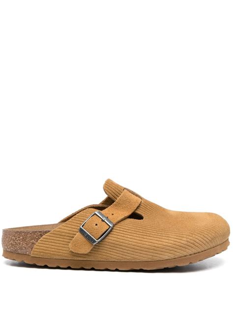 Birkenstock Classic Slip-on Shoes In Brown | ModeSens