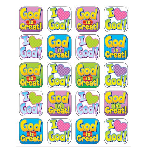 GOD is Great Stickers - Bell 2 Bell