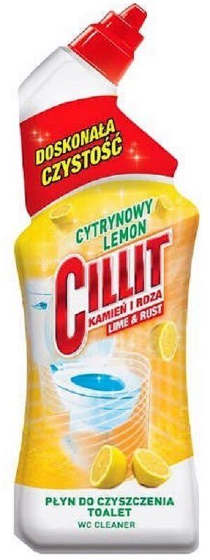 Płyn do czyszczenia toalety CILLIT Kamień i Rdza Cytrynowy 750 ml