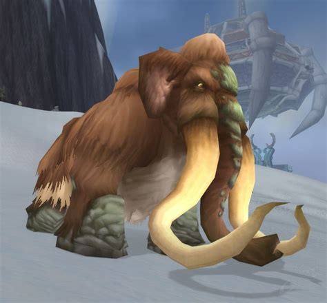 Scourged Mammoth Npc World Of Warcraft