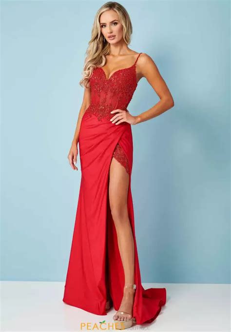 Rachel Allan 70454 Dress Peaches Boutique