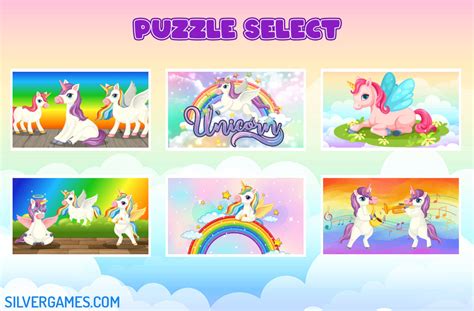 Unicorn Puzzle - Play Online on SilverGames 🕹️