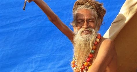 Indian Holy Man Has Kept His Right Arm Raised For Years