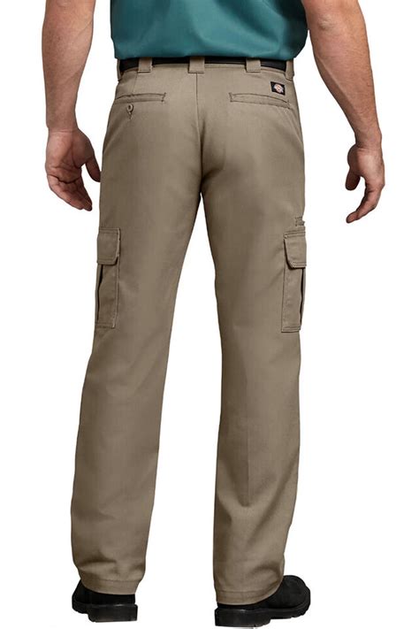 Dickies Mens Flex WP595 Regular Fit Straight Leg Work Uniform Cargo