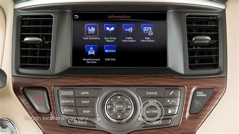 Nissan Pathfinder Control Panel And Touch Screen Overview Youtube