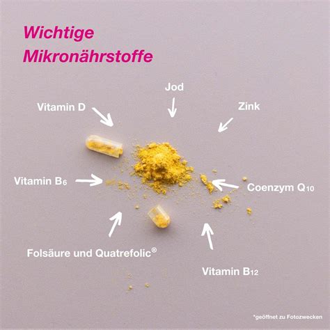 Orthomol Natal pre Kapseln wichtige Mikronährstoffe bei Kinderwunsch