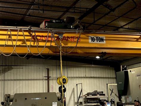 Ton X Kone Double Girder Overhead Bridge Crane Stock