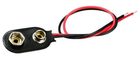 9v Standard Battery Snap 150mm Leads Wiltronics