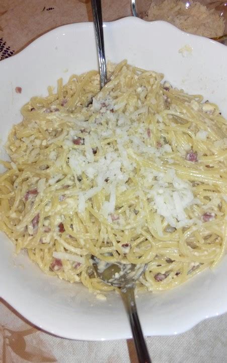 Spaghetti Alla Carbonara Nach S Dtiroler Art Von Fadi Chefkoch De