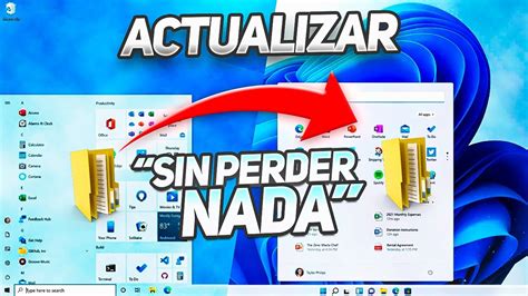 Actualiza A Windows 11 SIN PERDER ARCHIVOS NI PROGRAMAS PC No